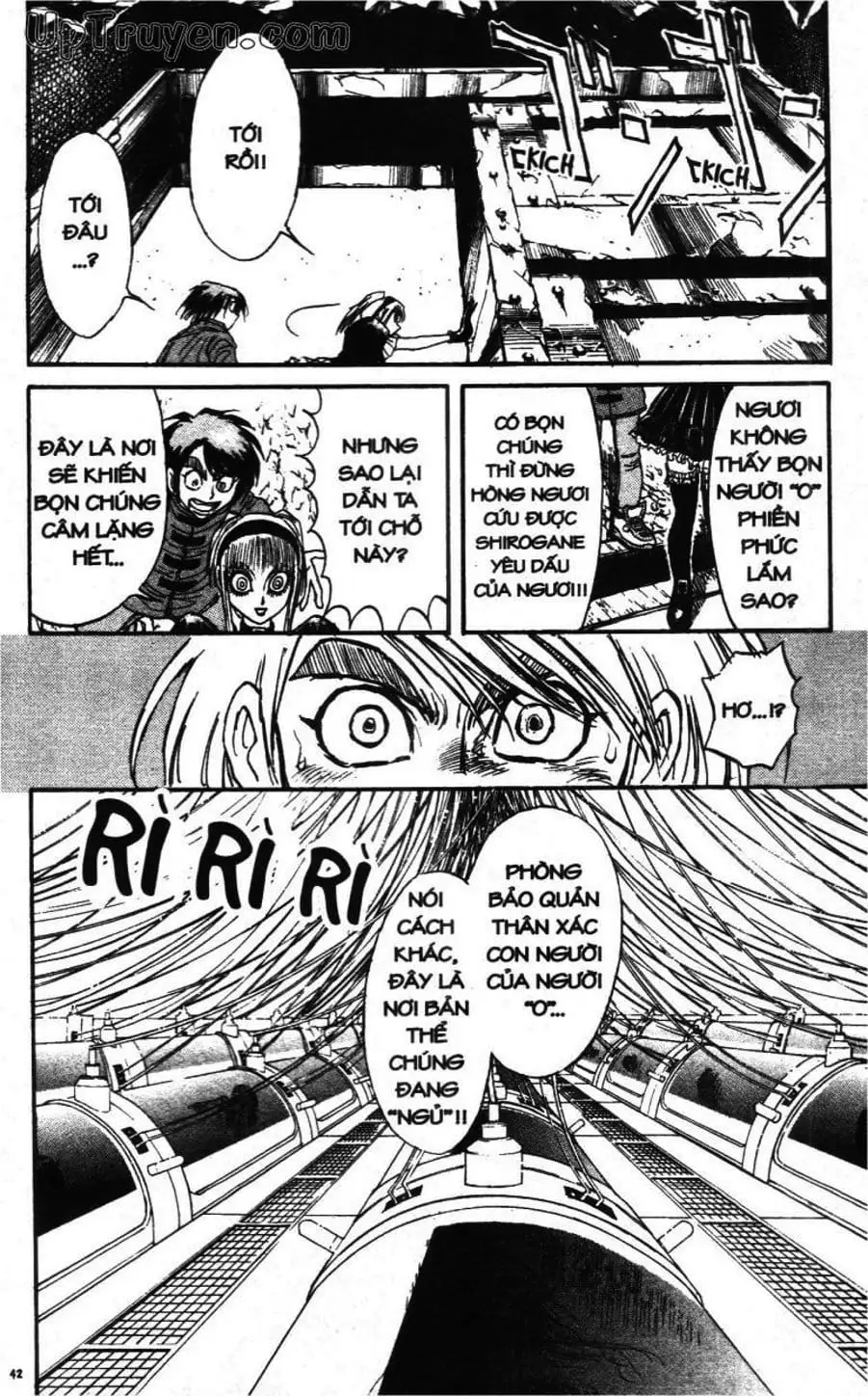 Truyện Tranh Gánh Xiếc Quái Dị - Karakuri Circus trang 5