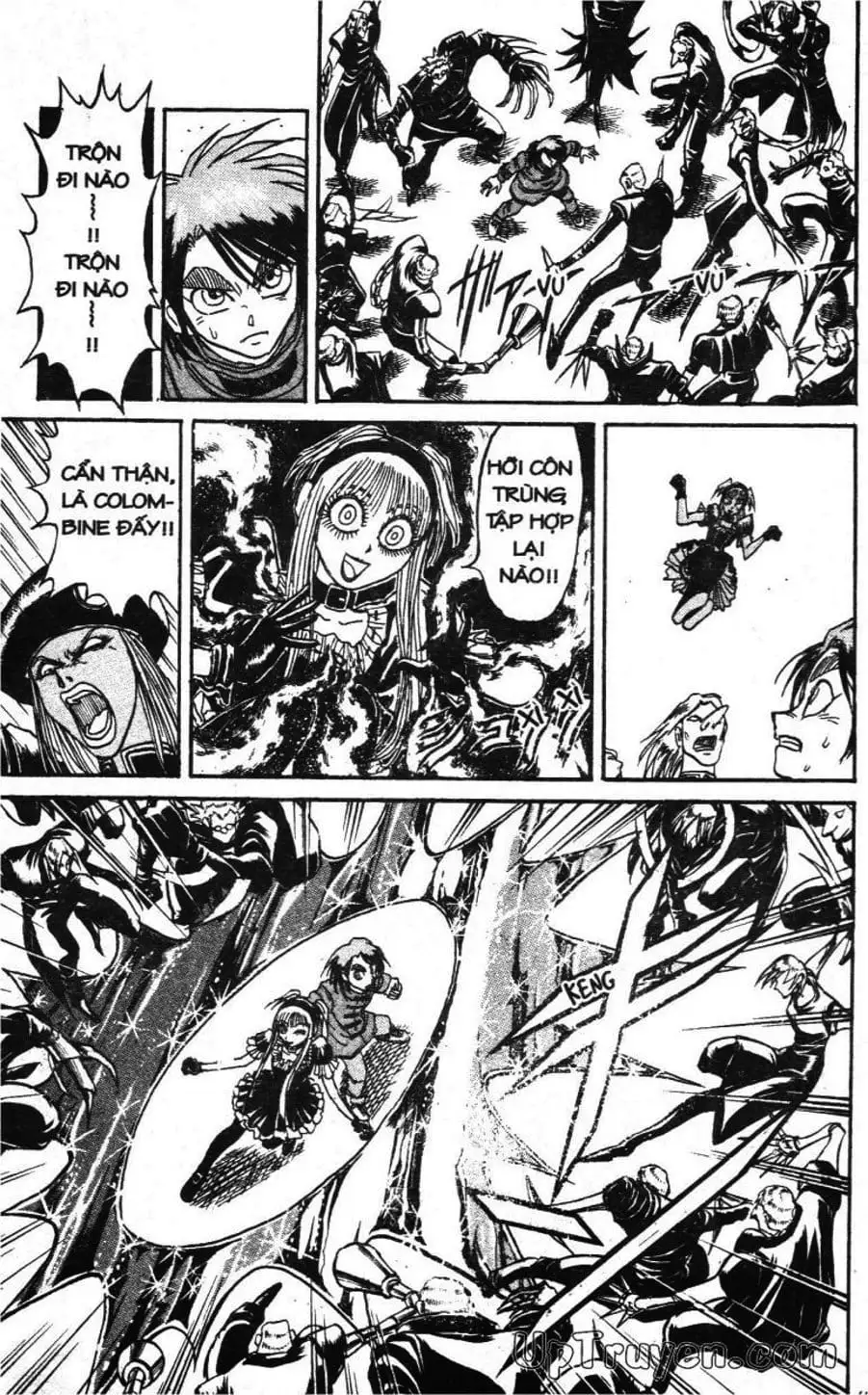 Truyện Tranh Gánh Xiếc Quái Dị - Karakuri Circus trang 5