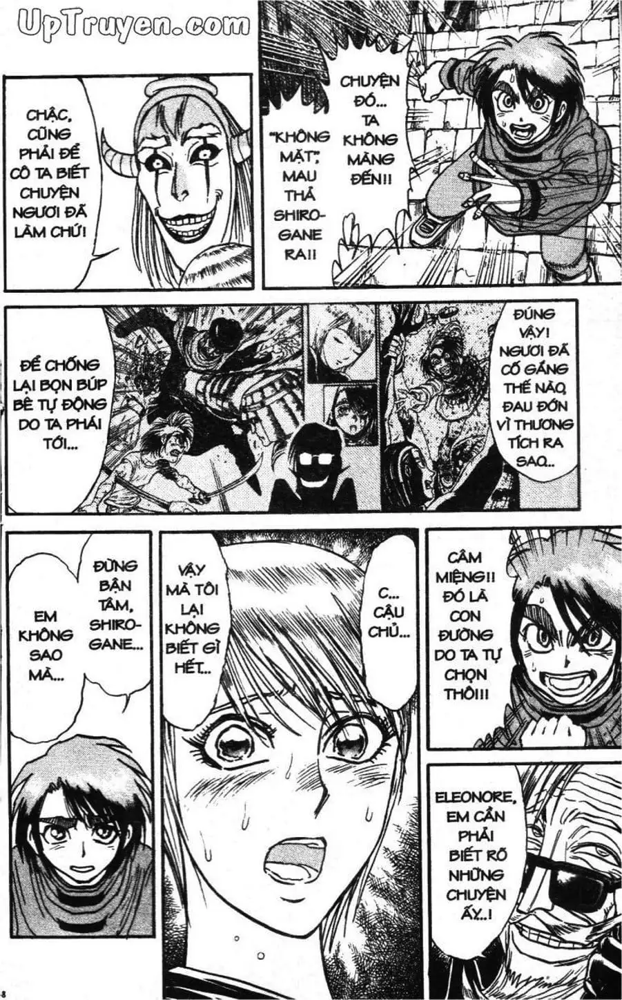 Truyện Tranh Gánh Xiếc Quái Dị - Karakuri Circus trang 5