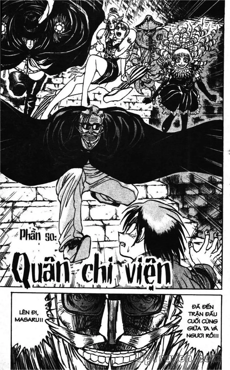 Truyện Tranh Gánh Xiếc Quái Dị - Karakuri Circus trang 5