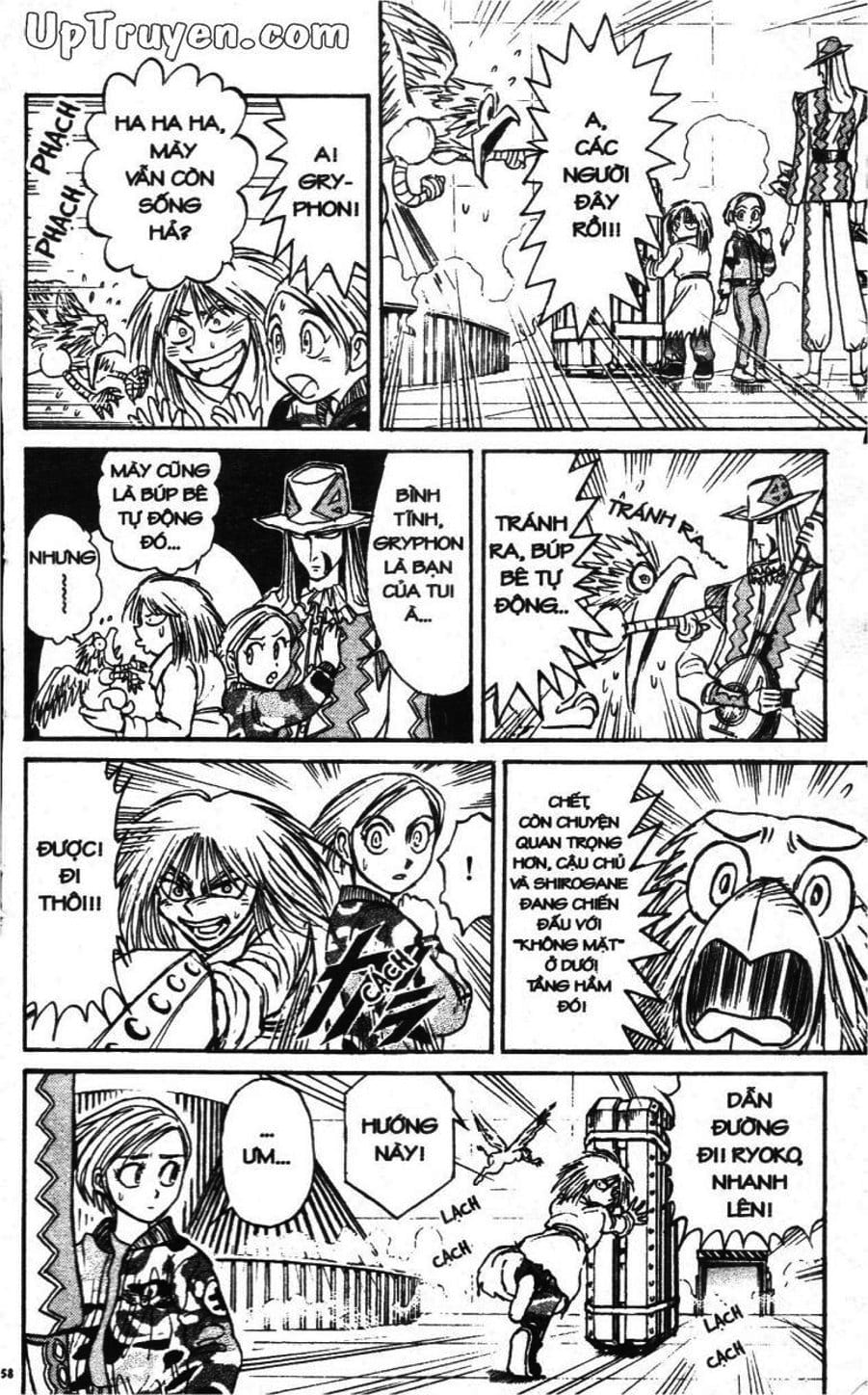 Truyện Tranh Gánh Xiếc Quái Dị - Karakuri Circus trang 5