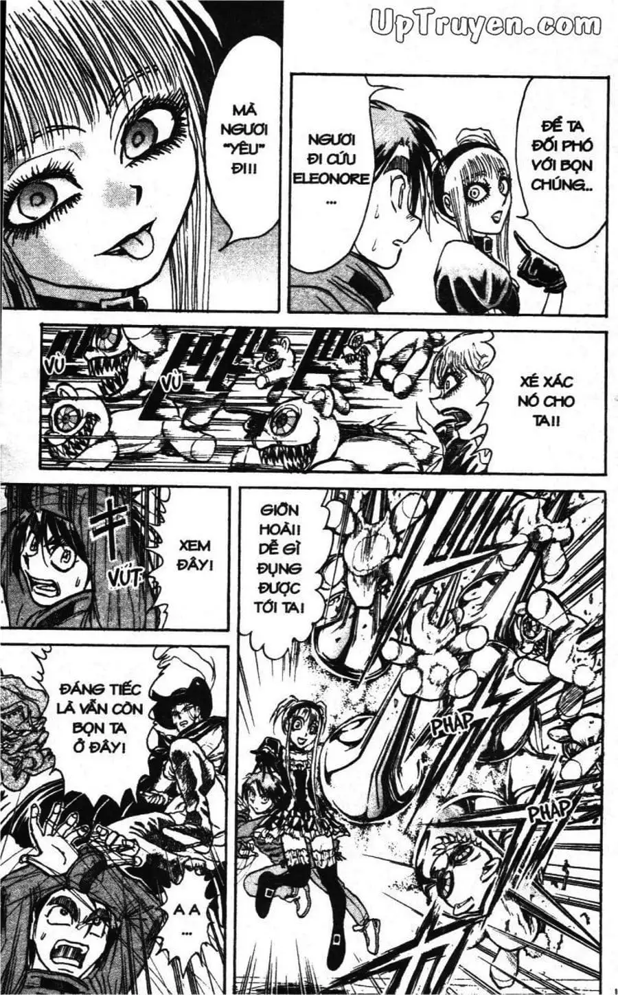 Truyện Tranh Gánh Xiếc Quái Dị - Karakuri Circus trang 5