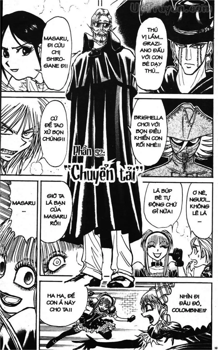 Truyện Tranh Gánh Xiếc Quái Dị - Karakuri Circus trang 5