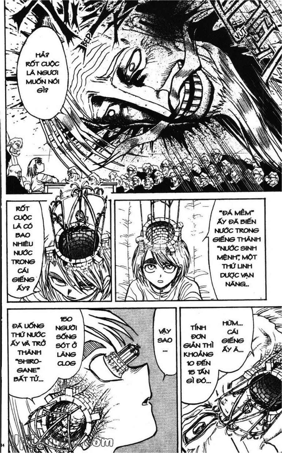 Truyện Tranh Gánh Xiếc Quái Dị - Karakuri Circus trang 5
