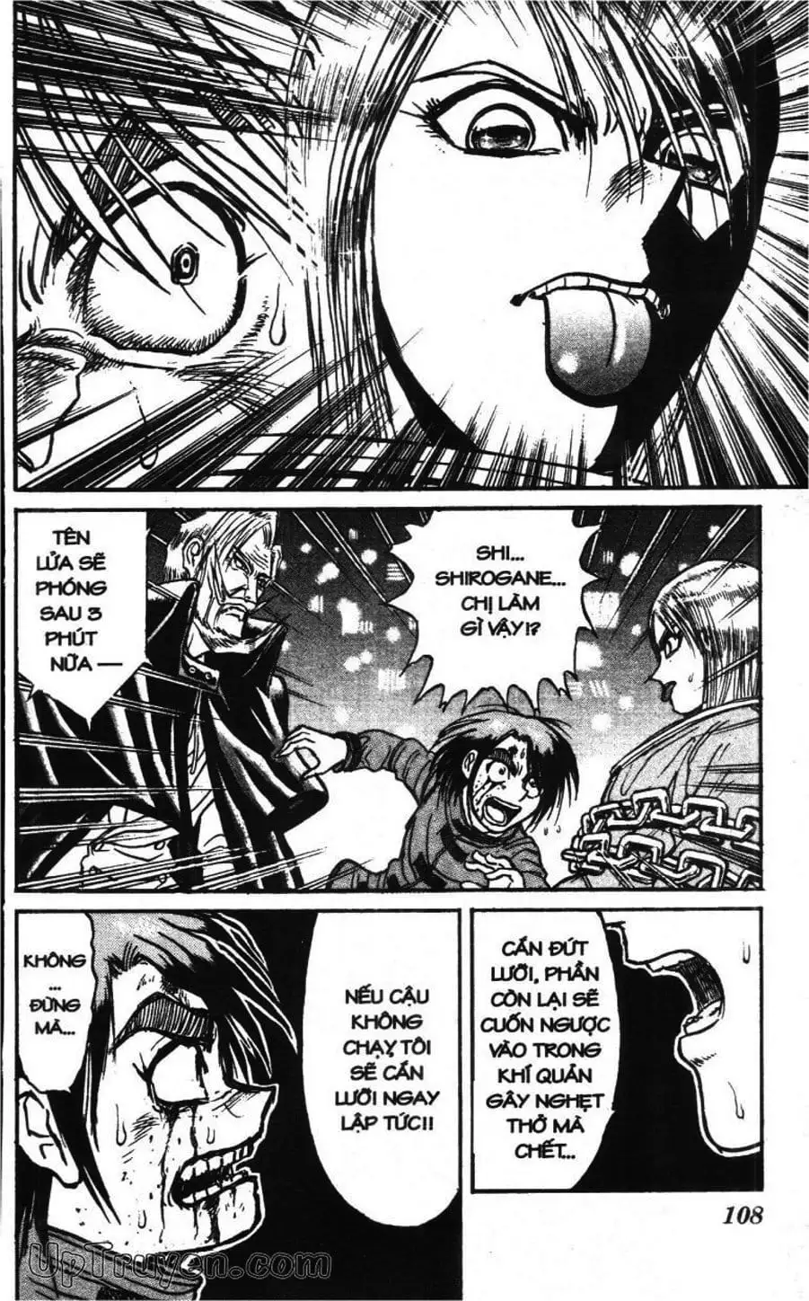 Truyện Tranh Gánh Xiếc Quái Dị - Karakuri Circus trang 5