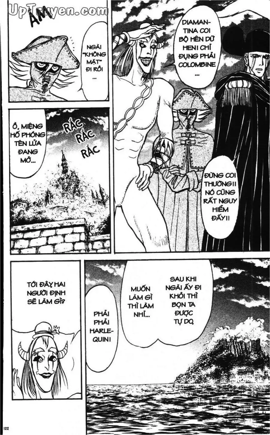 Truyện Tranh Gánh Xiếc Quái Dị - Karakuri Circus trang 5