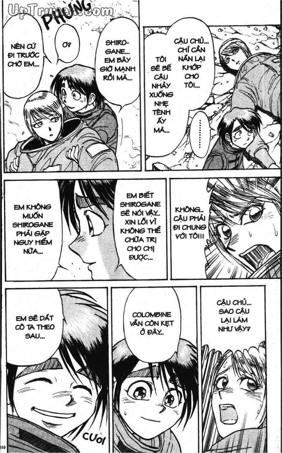 Truyện Tranh Gánh Xiếc Quái Dị - Karakuri Circus trang 5