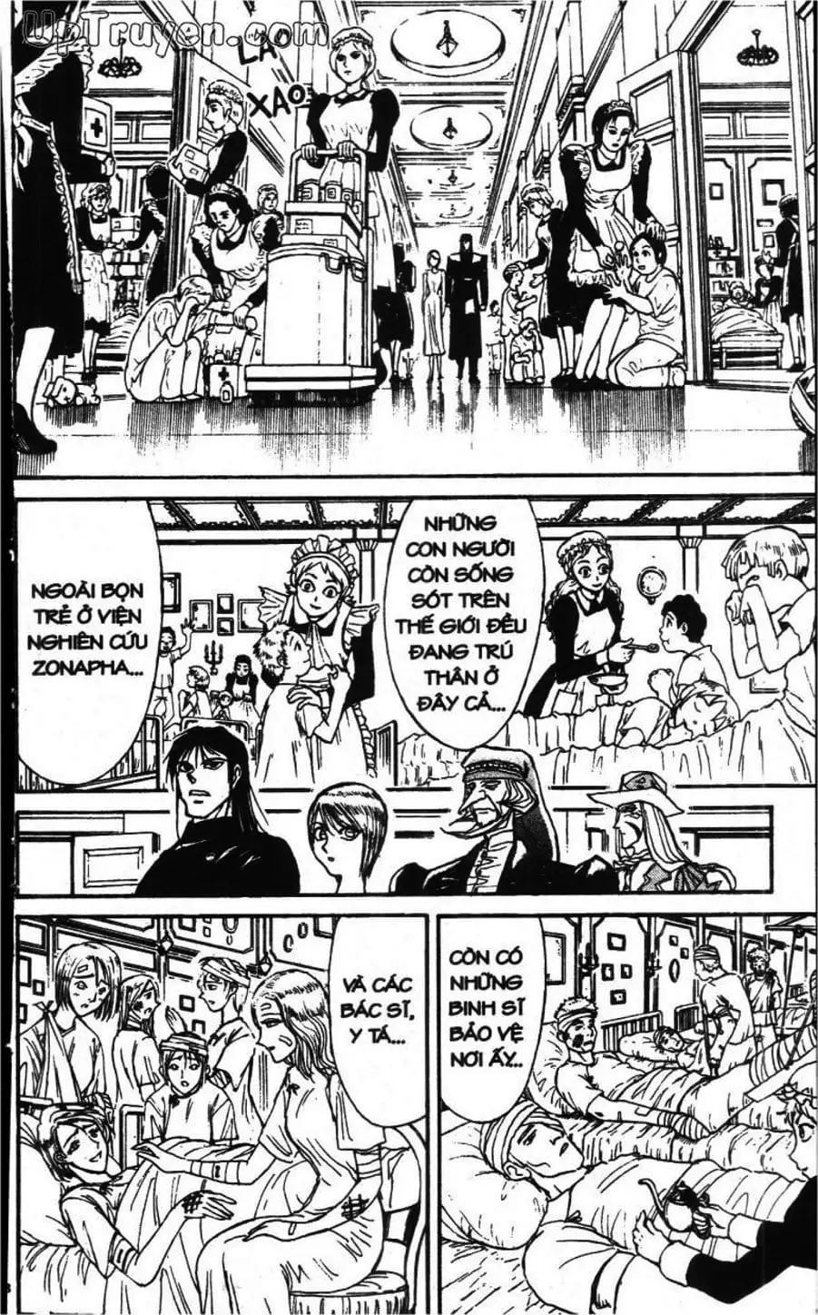 Truyện Tranh Gánh Xiếc Quái Dị - Karakuri Circus trang 5