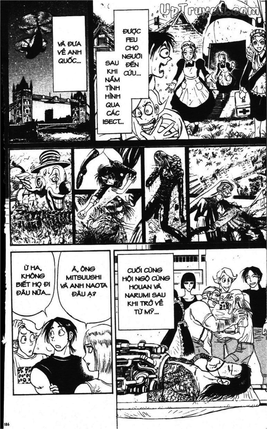 Truyện Tranh Gánh Xiếc Quái Dị - Karakuri Circus trang 5