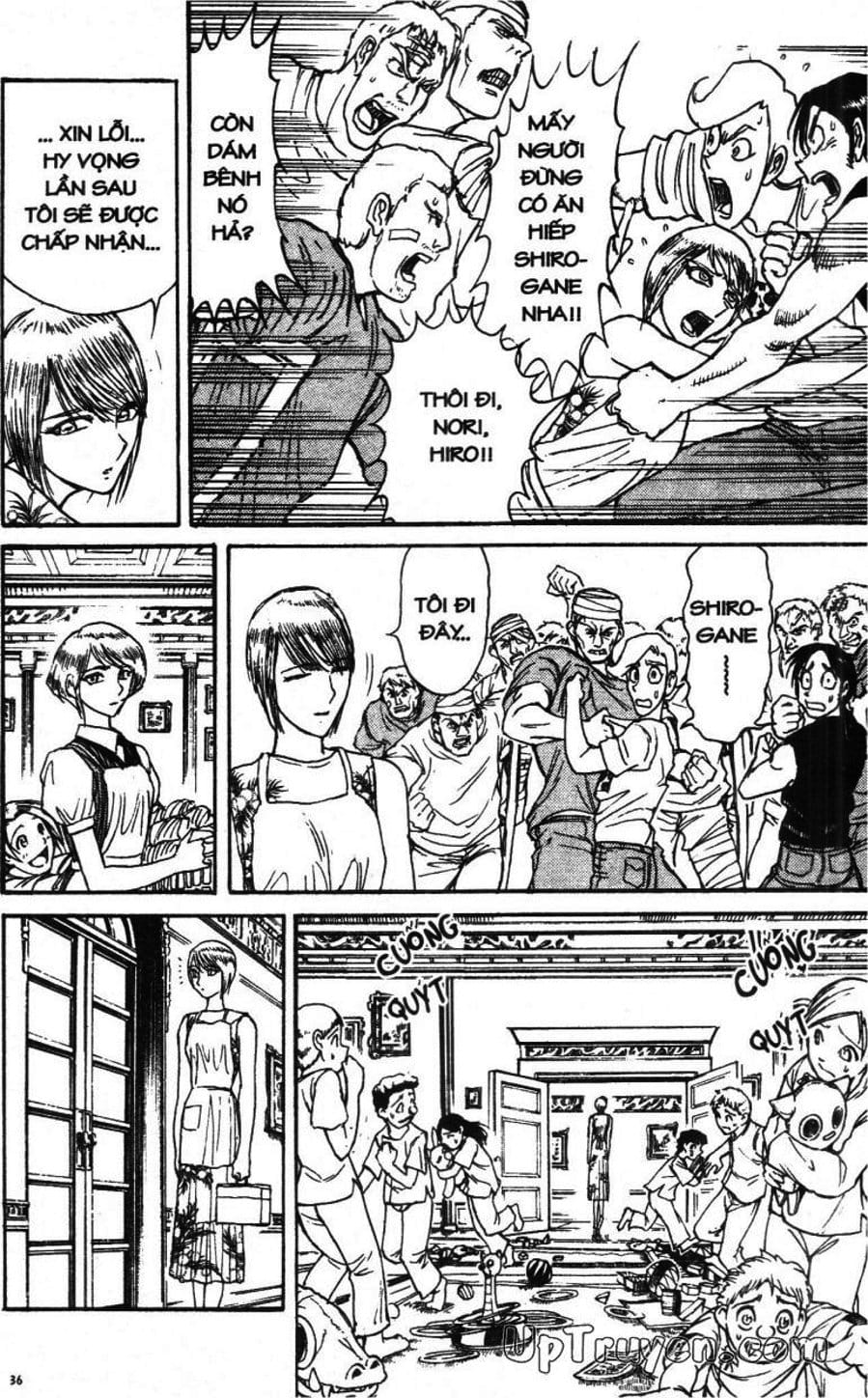 Truyện Tranh Gánh Xiếc Quái Dị - Karakuri Circus trang 5