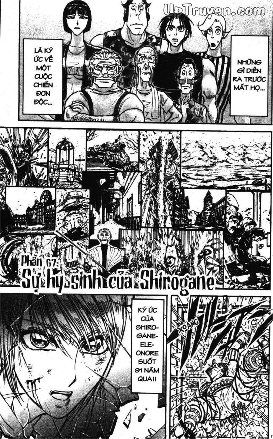 Truyện Tranh Gánh Xiếc Quái Dị - Karakuri Circus trang 5