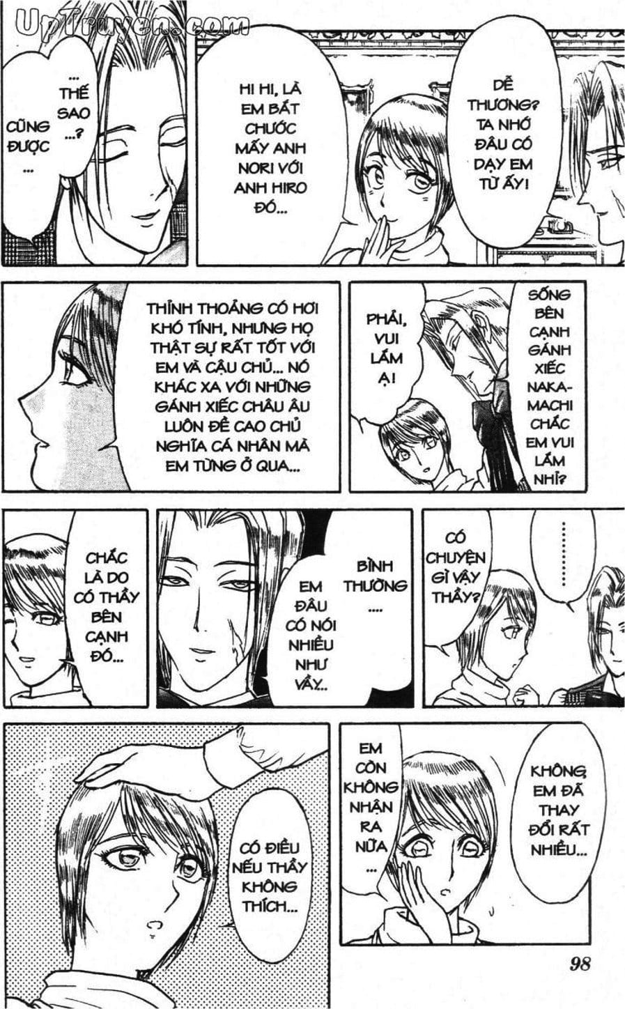 Truyện Tranh Gánh Xiếc Quái Dị - Karakuri Circus trang 5