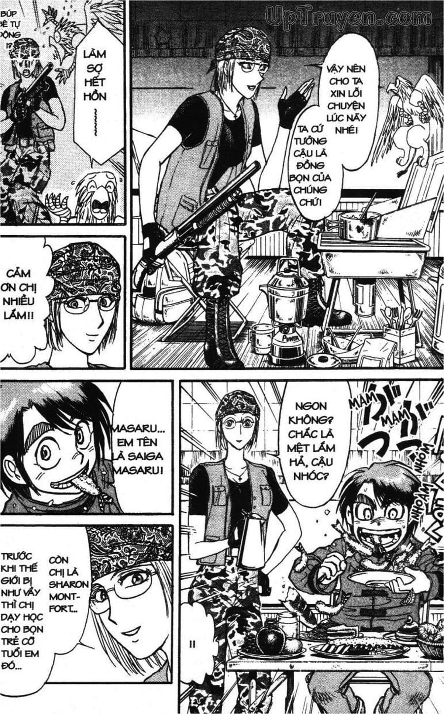 Truyện Tranh Gánh Xiếc Quái Dị - Karakuri Circus trang 5