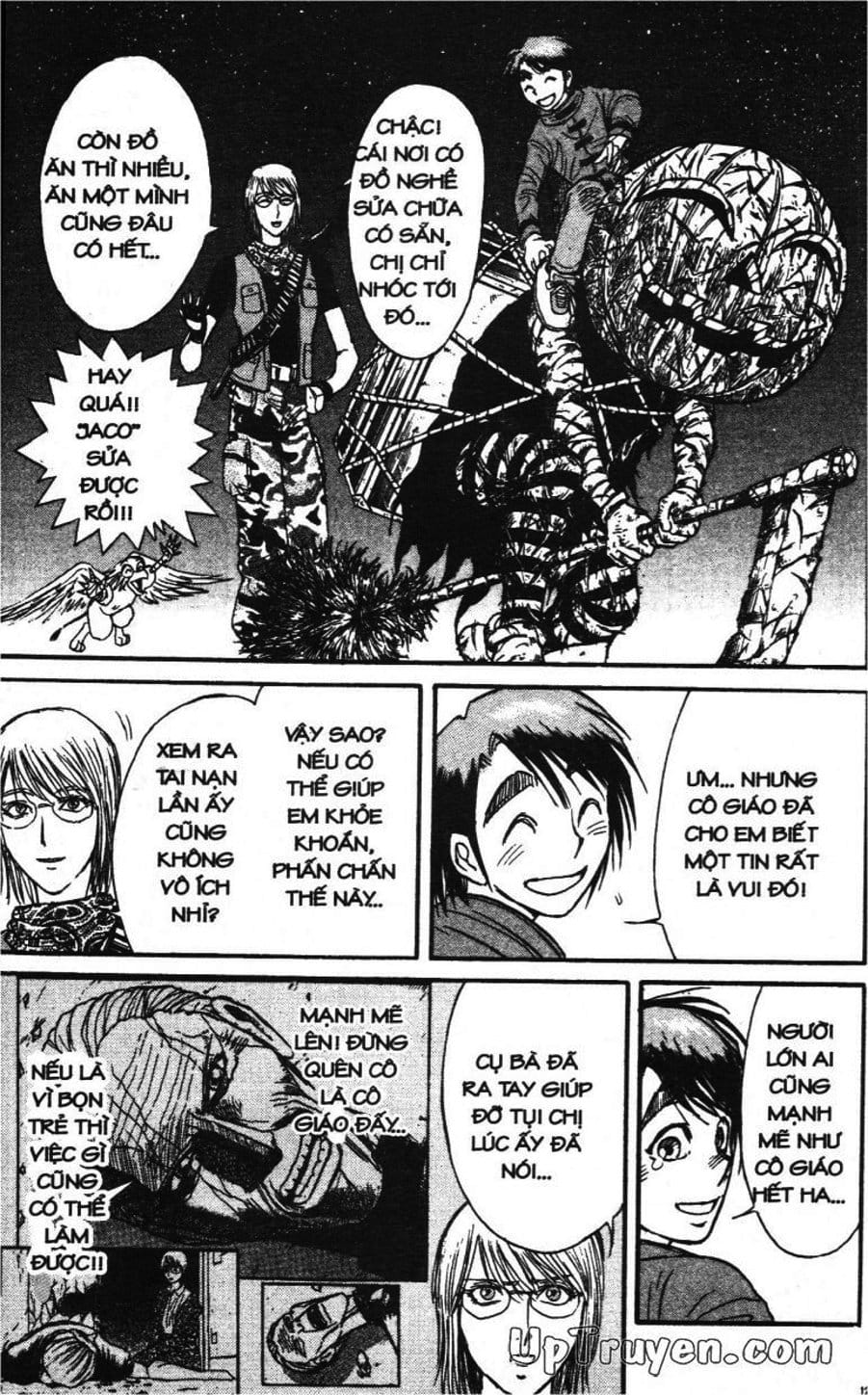 Truyện Tranh Gánh Xiếc Quái Dị - Karakuri Circus trang 5