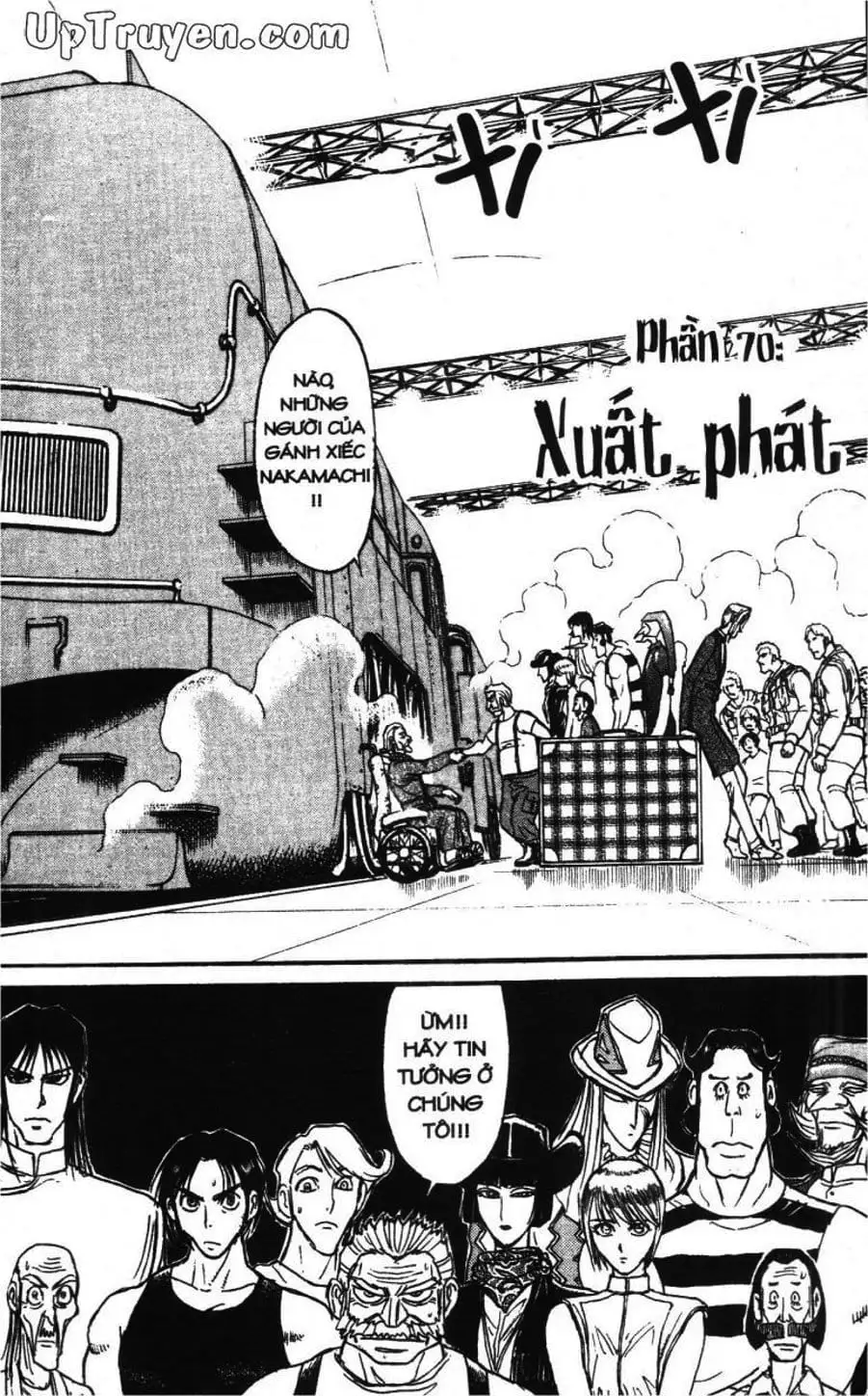 Truyện Tranh Gánh Xiếc Quái Dị - Karakuri Circus trang 5