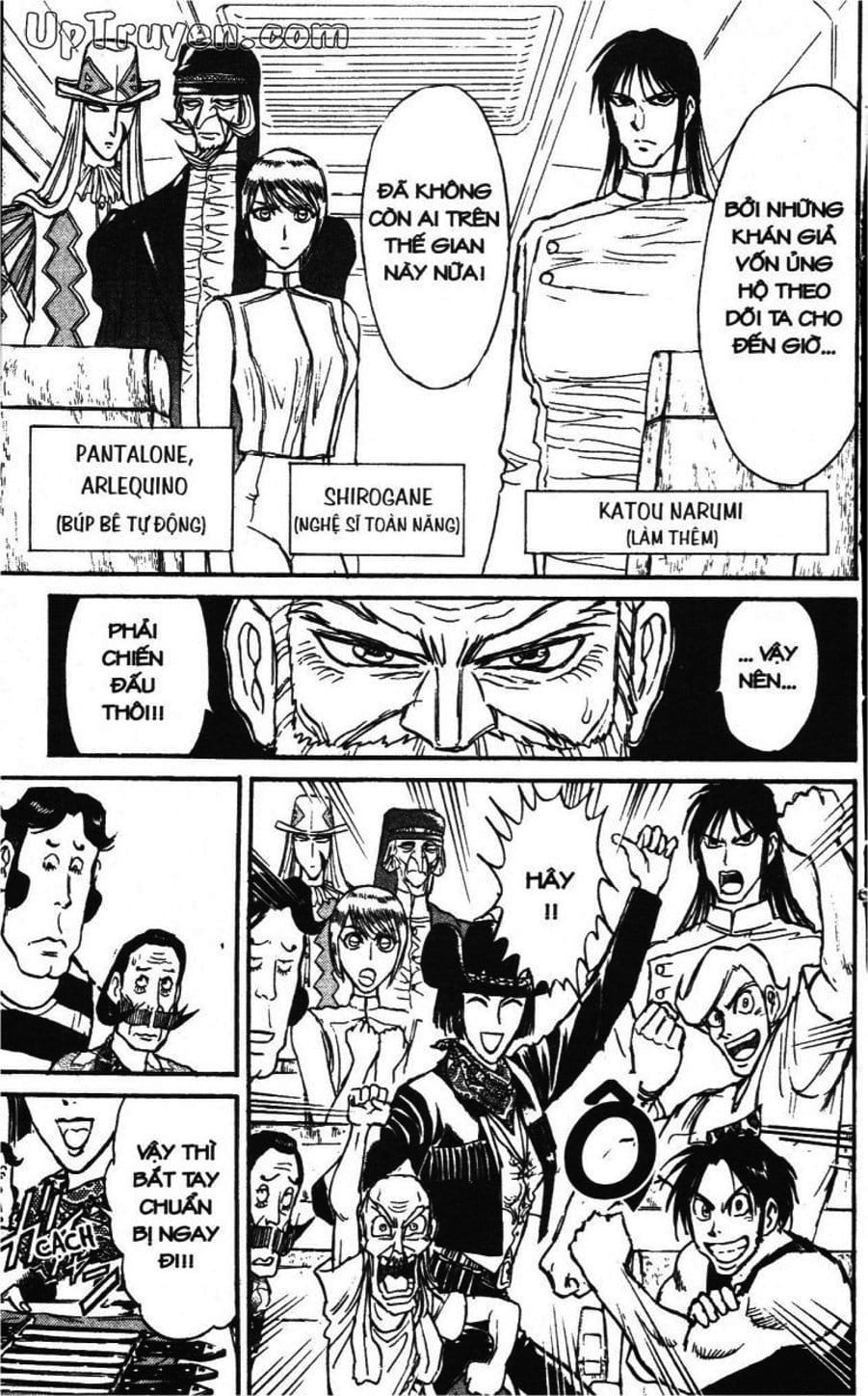 Truyện Tranh Gánh Xiếc Quái Dị - Karakuri Circus trang 5