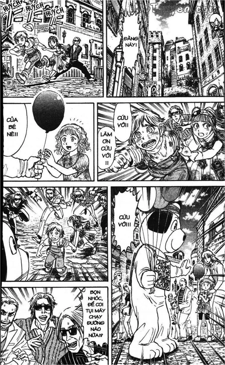 Truyện Tranh Gánh Xiếc Quái Dị - Karakuri Circus trang 5