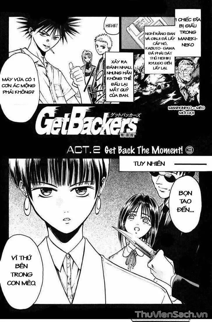 Truyện Tranh Người Thu Hồi - Get Backers trang 8