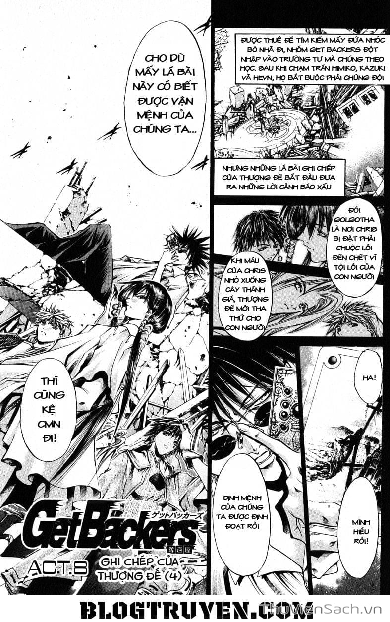 Truyện Tranh Người Thu Hồi - Get Backers trang 8