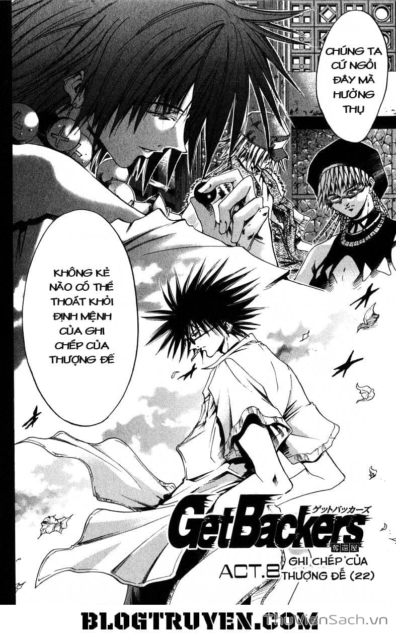 Truyện Tranh Người Thu Hồi - Get Backers trang 8