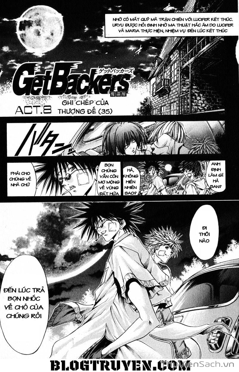 Truyện Tranh Người Thu Hồi - Get Backers trang 8