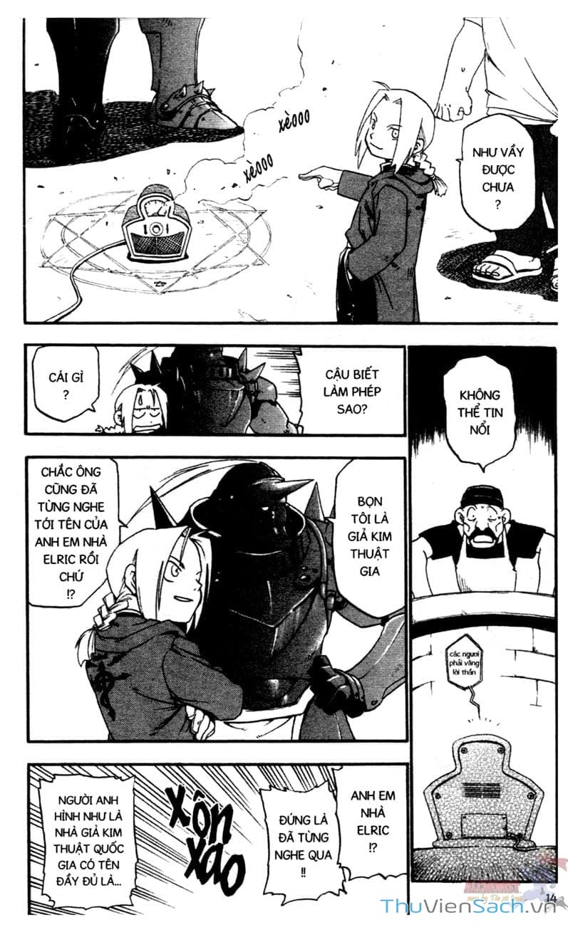 Truyện Tranh Giả Kim Thuật Sư trang 4