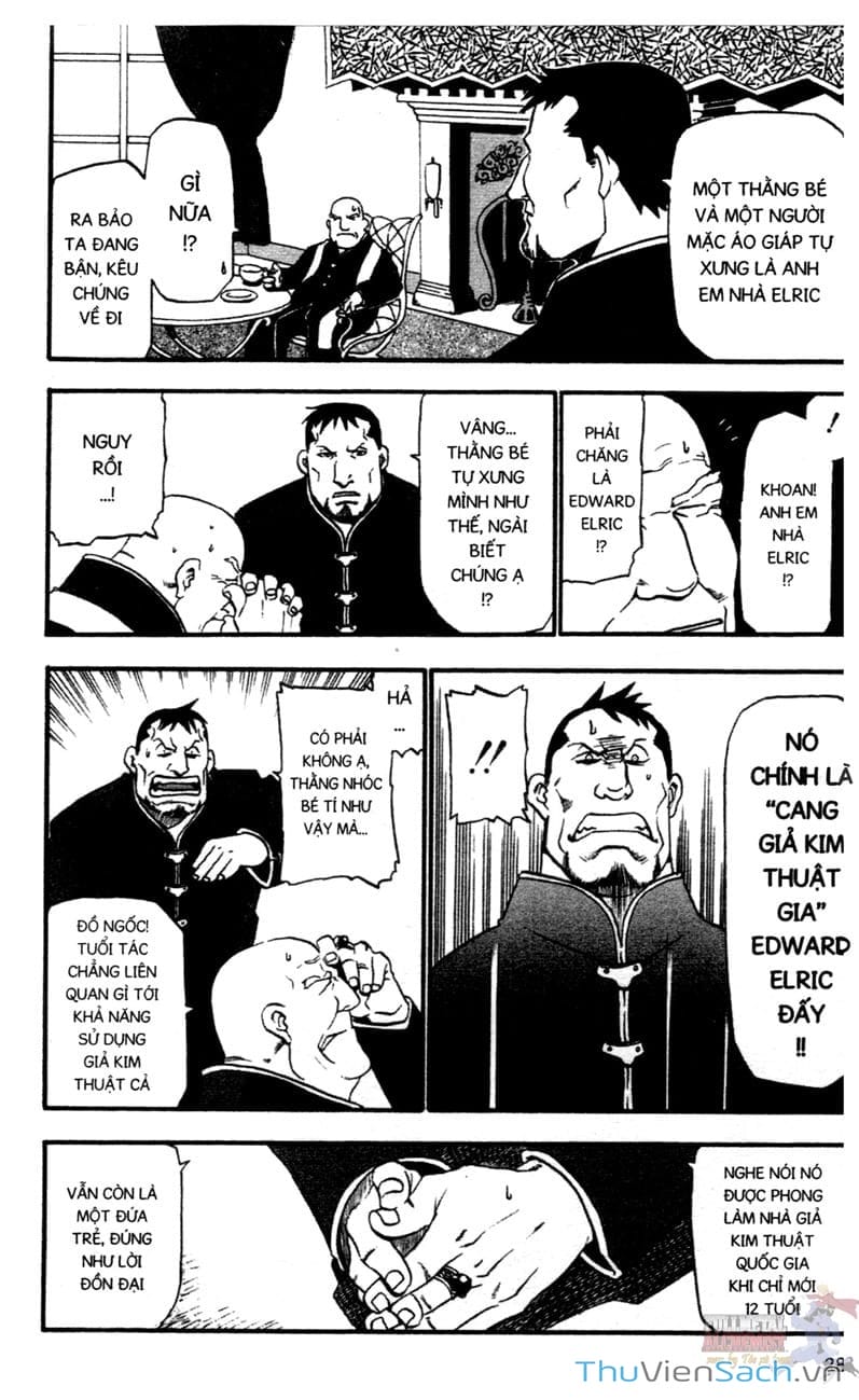 Truyện Tranh Giả Kim Thuật Sư trang 4