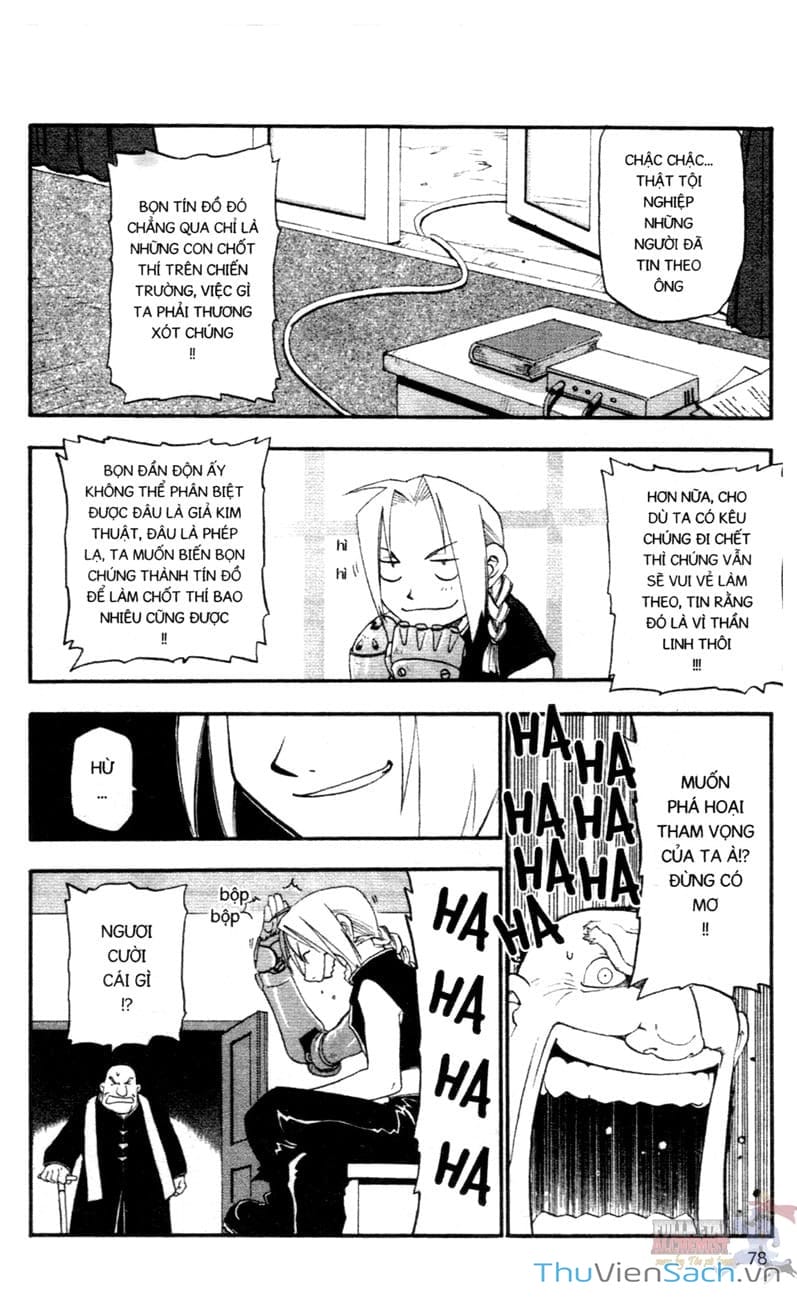 Truyện Tranh Giả Kim Thuật Sư trang 4