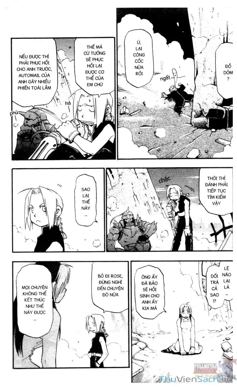 Truyện Tranh Giả Kim Thuật Sư trang 4