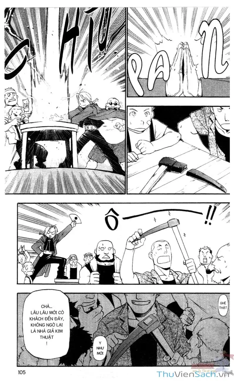 Truyện Tranh Giả Kim Thuật Sư trang 4