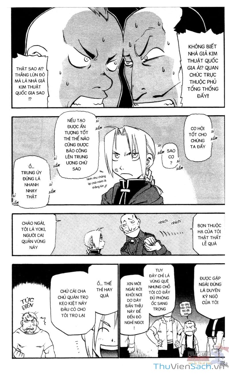 Truyện Tranh Giả Kim Thuật Sư trang 4