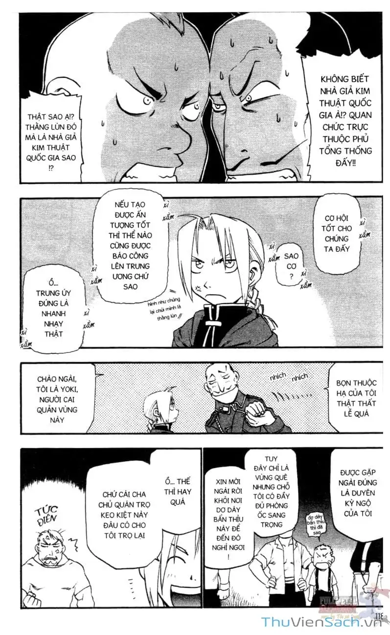 Truyện Tranh Giả Kim Thuật Sư trang 4