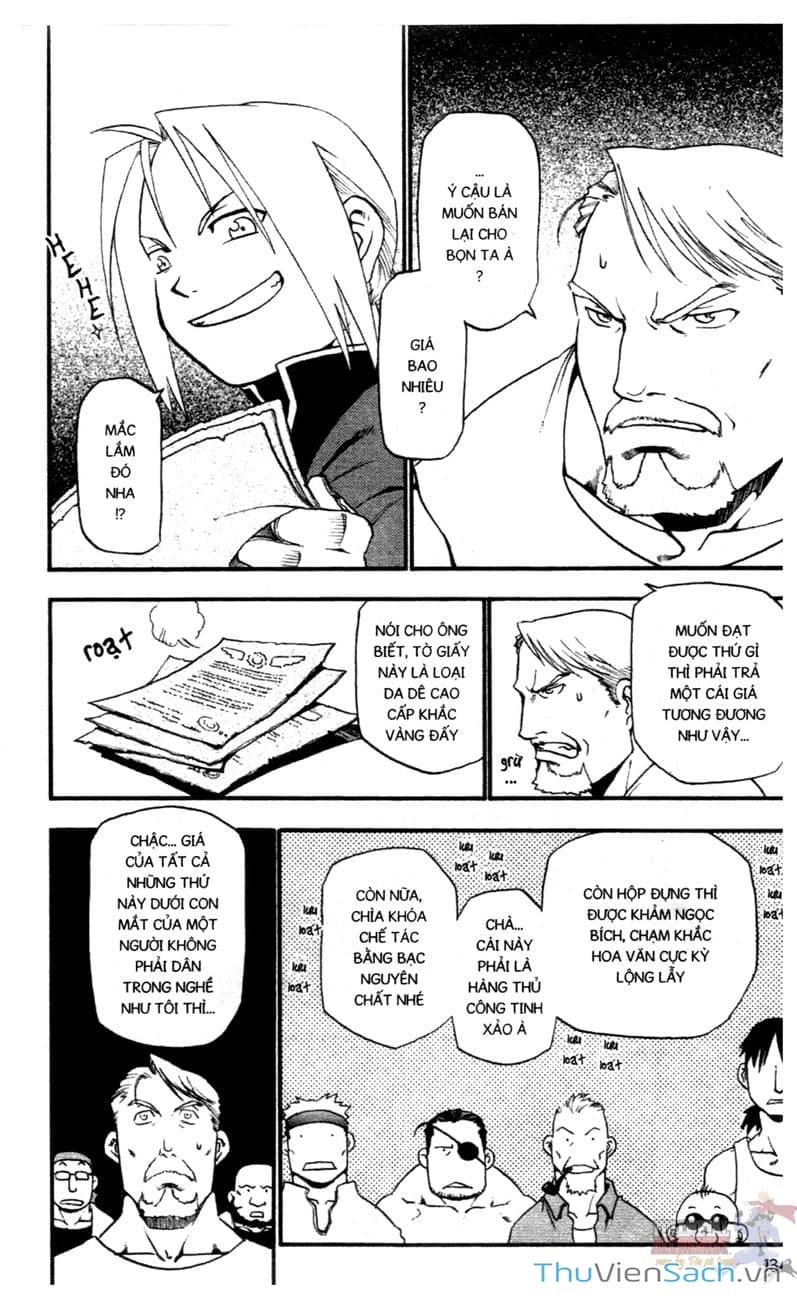 Truyện Tranh Giả Kim Thuật Sư trang 4