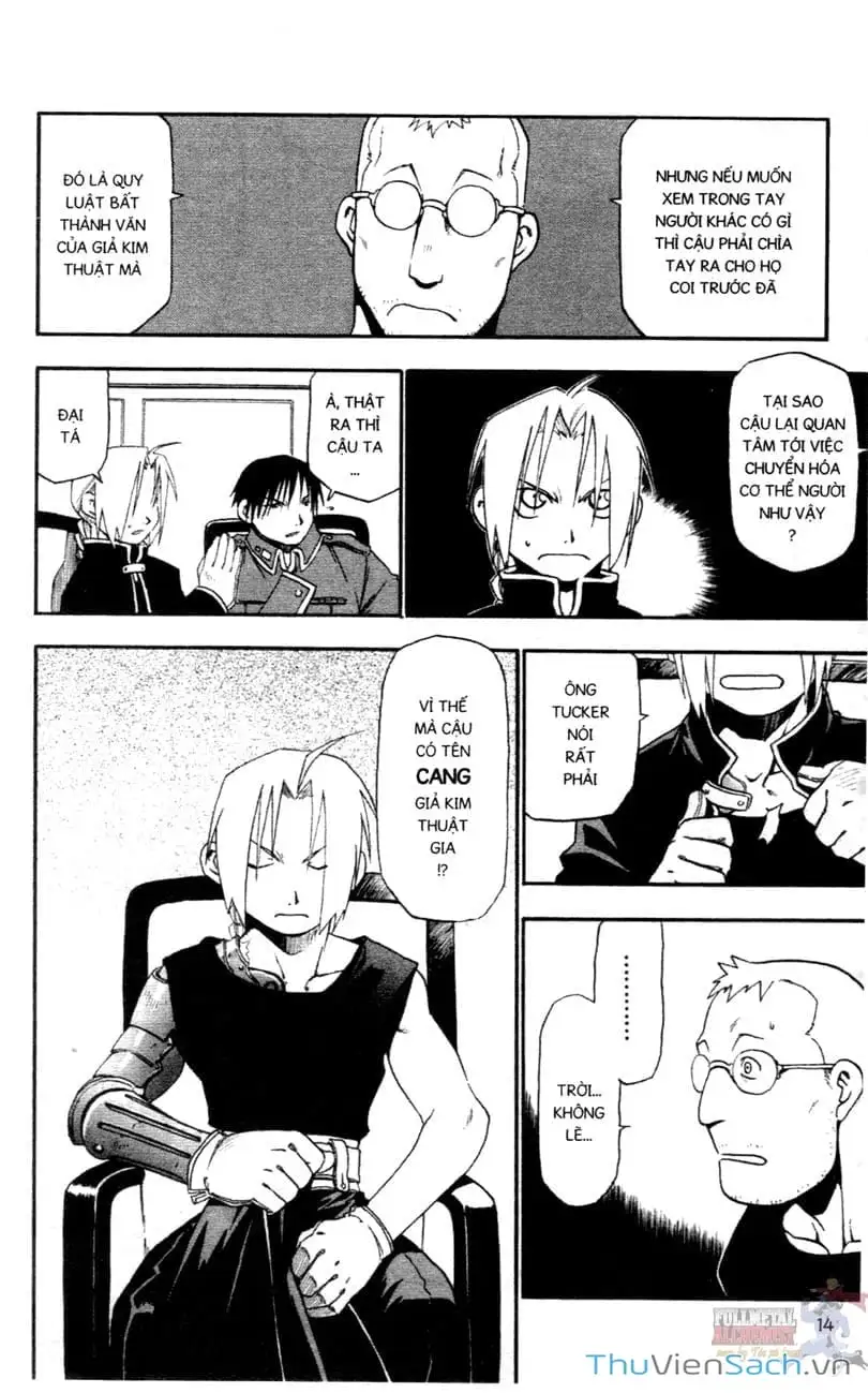 Truyện Tranh Giả Kim Thuật Sư trang 4