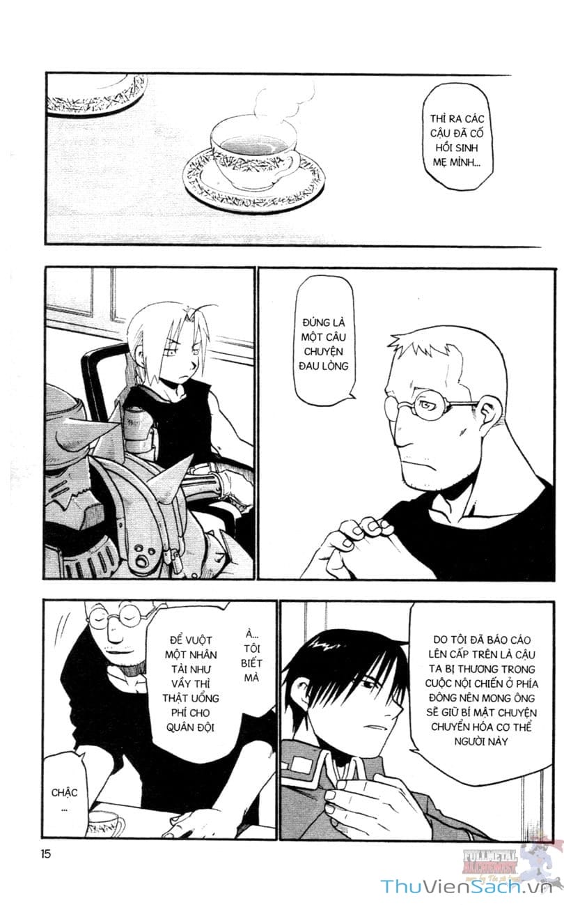 Truyện Tranh Giả Kim Thuật Sư trang 4