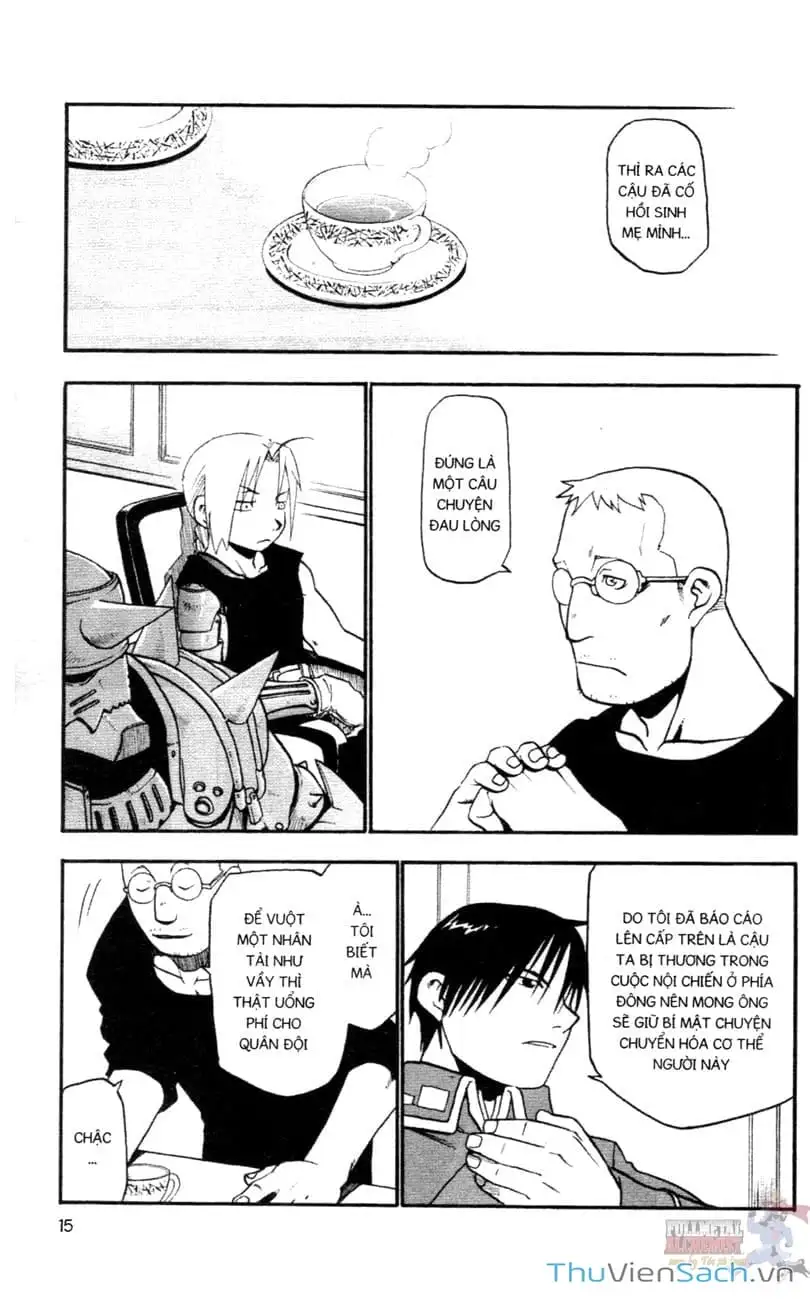 Truyện Tranh Giả Kim Thuật Sư trang 4