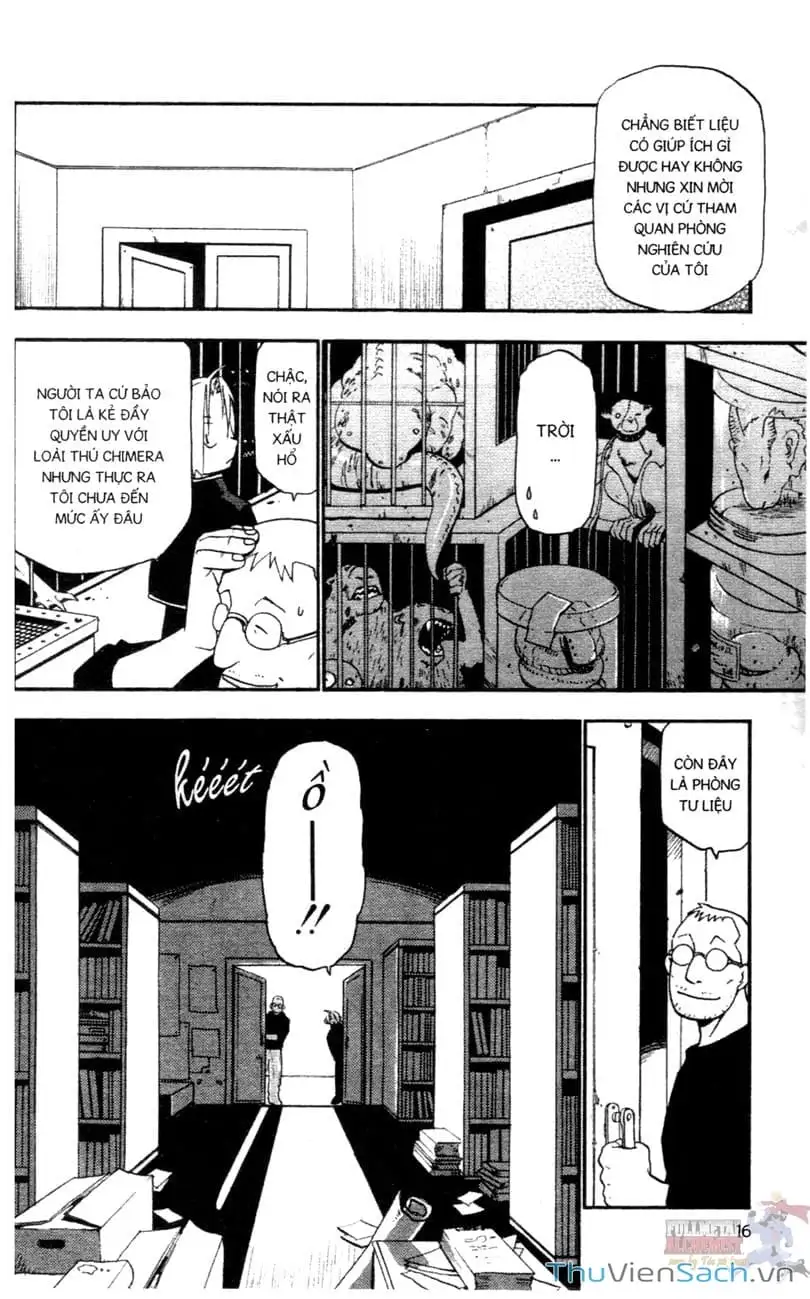 Truyện Tranh Giả Kim Thuật Sư trang 4