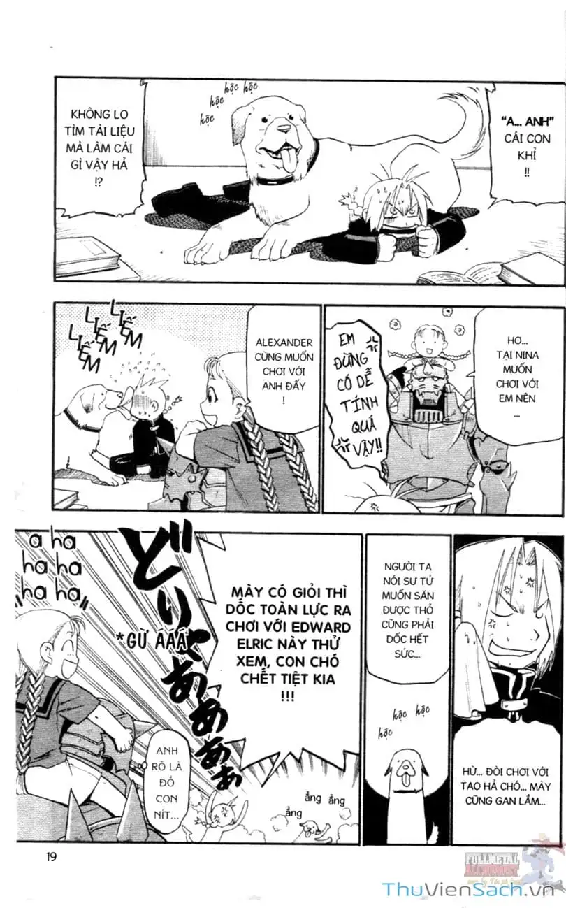 Truyện Tranh Giả Kim Thuật Sư trang 4