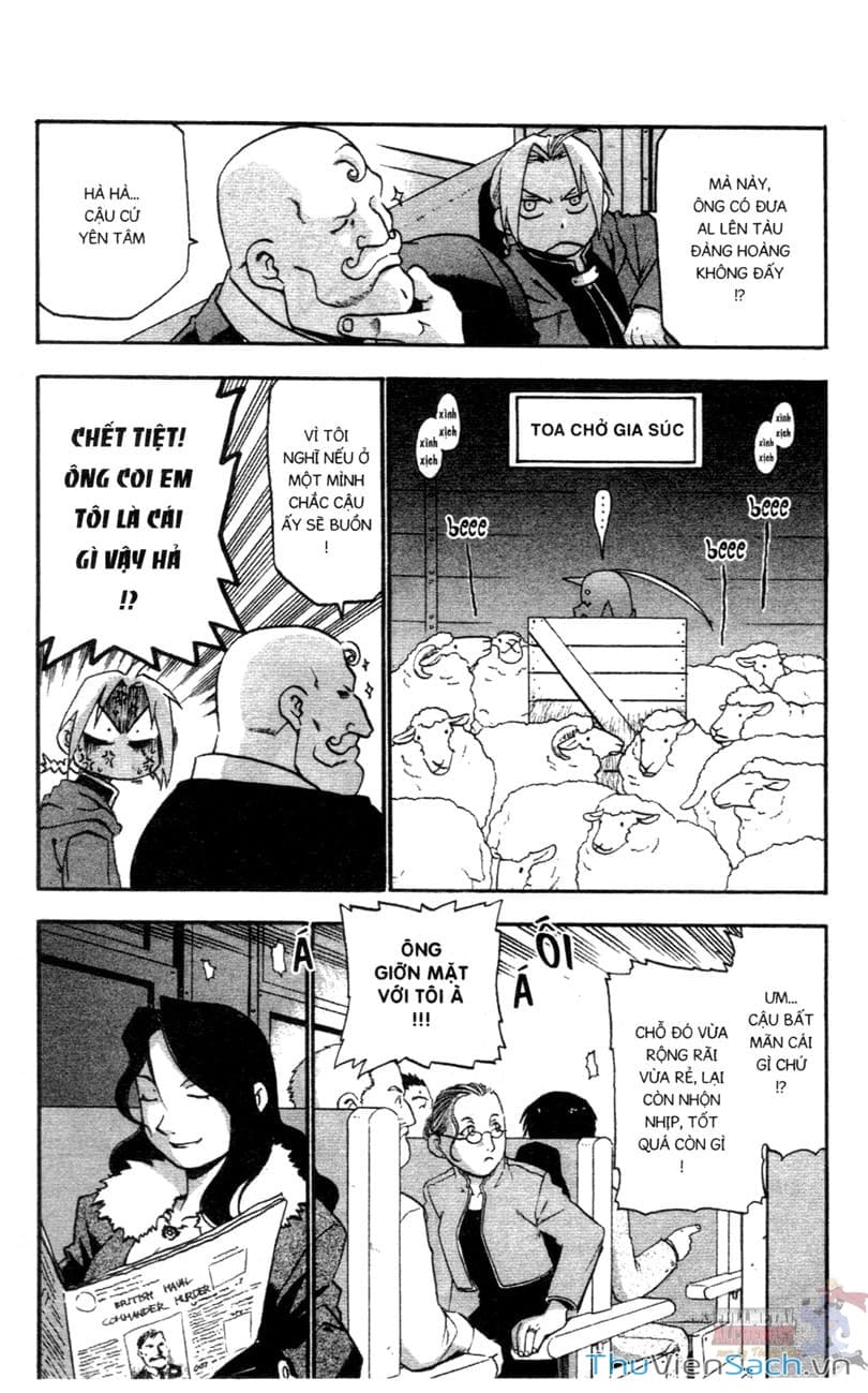 Truyện Tranh Giả Kim Thuật Sư trang 4