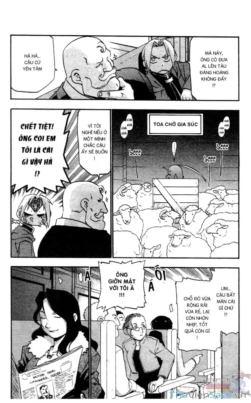 Truyện Tranh Giả Kim Thuật Sư trang 4