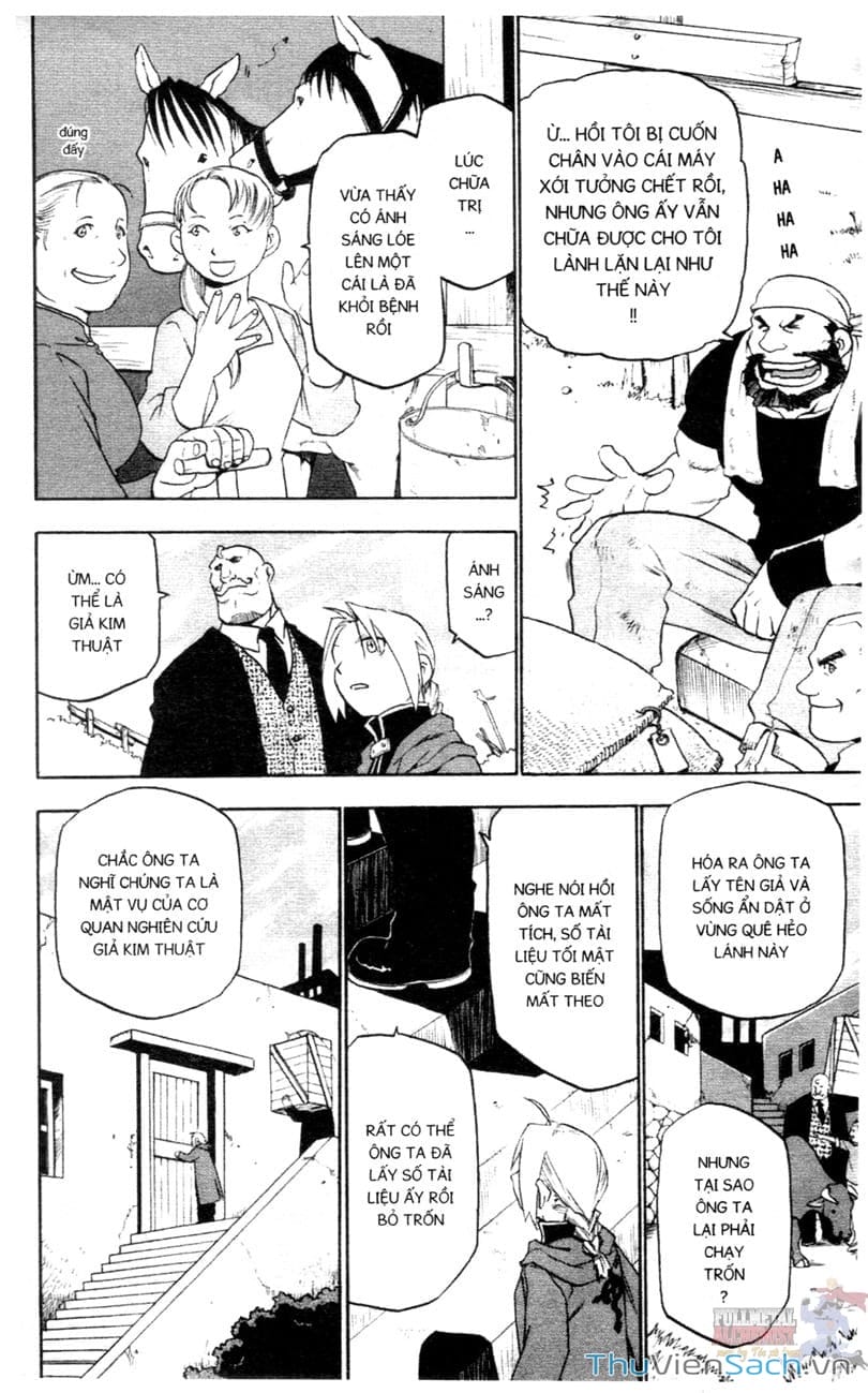 Truyện Tranh Giả Kim Thuật Sư trang 4