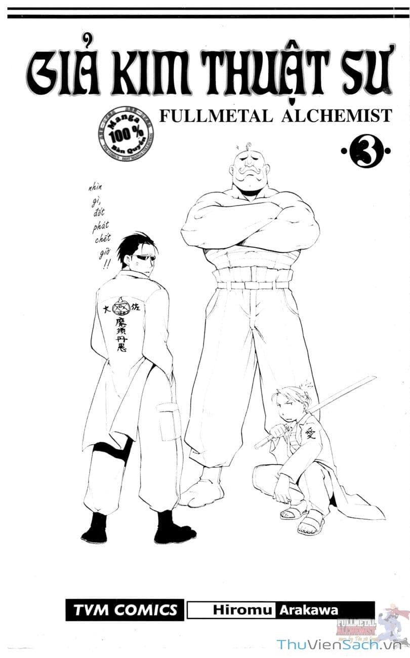 Truyện Tranh Giả Kim Thuật Sư trang 4