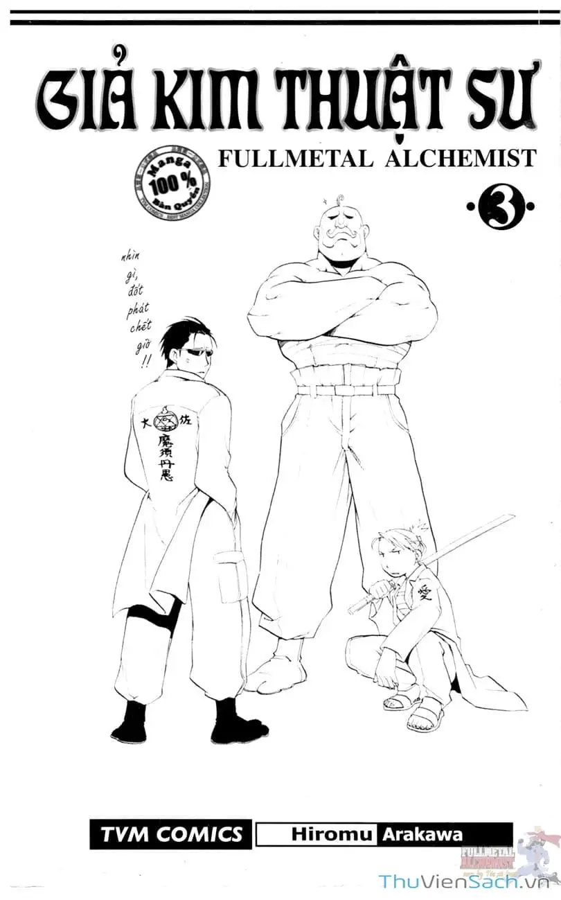 Truyện Tranh Giả Kim Thuật Sư trang 4