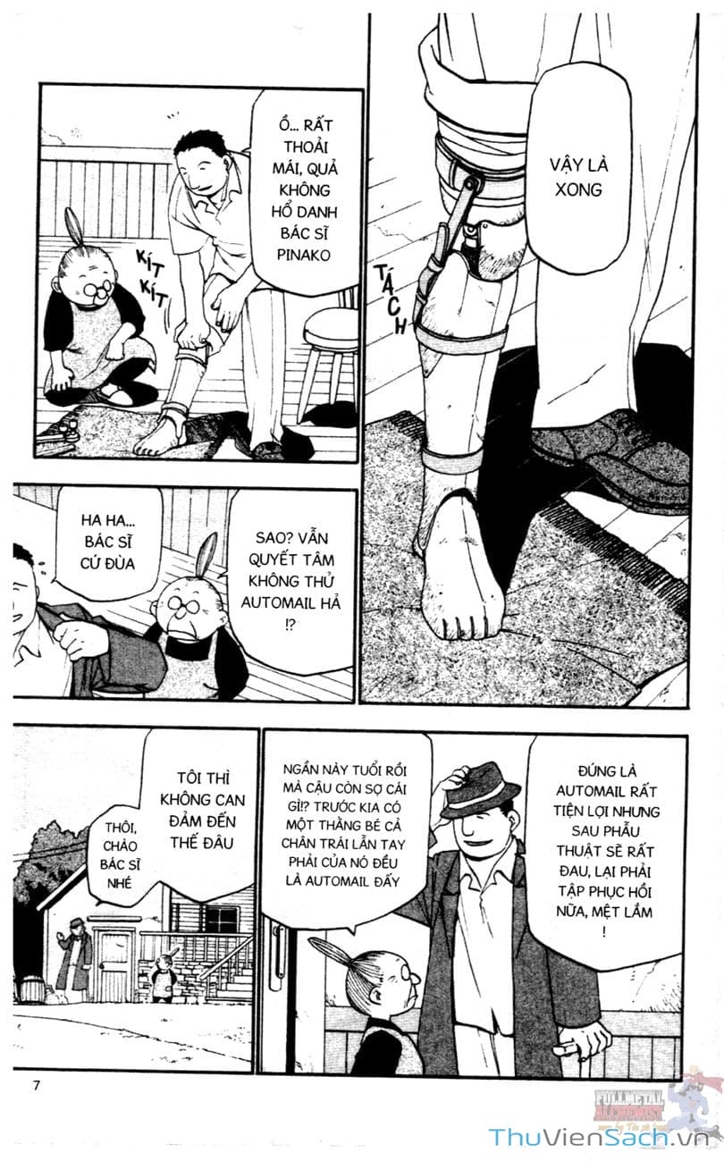 Truyện Tranh Giả Kim Thuật Sư trang 4