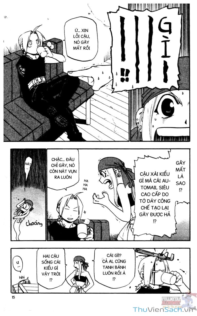 Truyện Tranh Giả Kim Thuật Sư trang 4