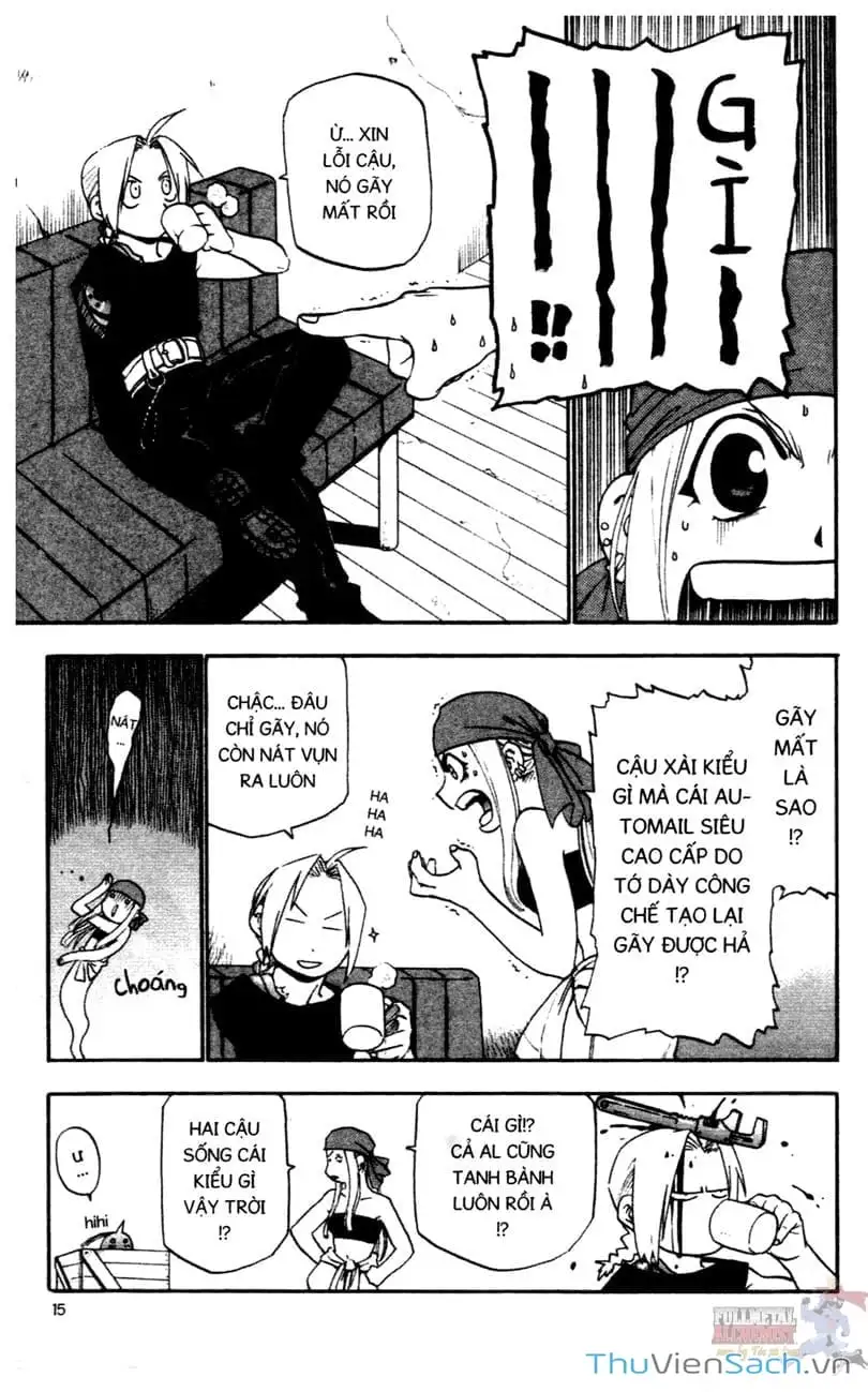 Truyện Tranh Giả Kim Thuật Sư trang 4