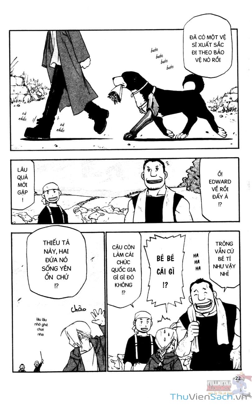 Truyện Tranh Giả Kim Thuật Sư trang 4