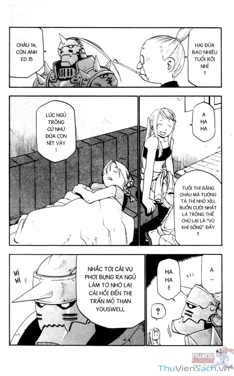 Truyện Tranh Giả Kim Thuật Sư trang 4