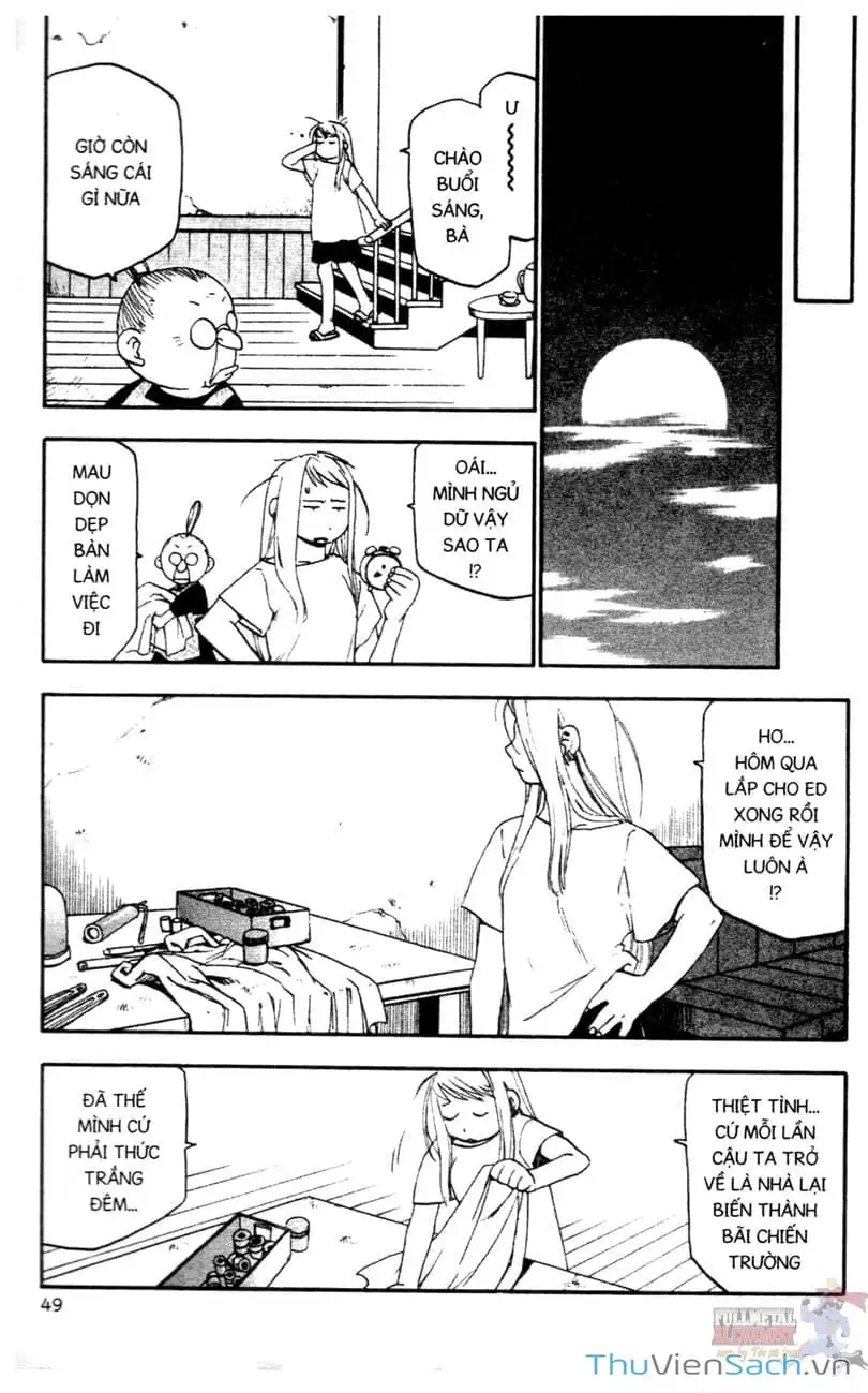 Truyện Tranh Giả Kim Thuật Sư trang 4