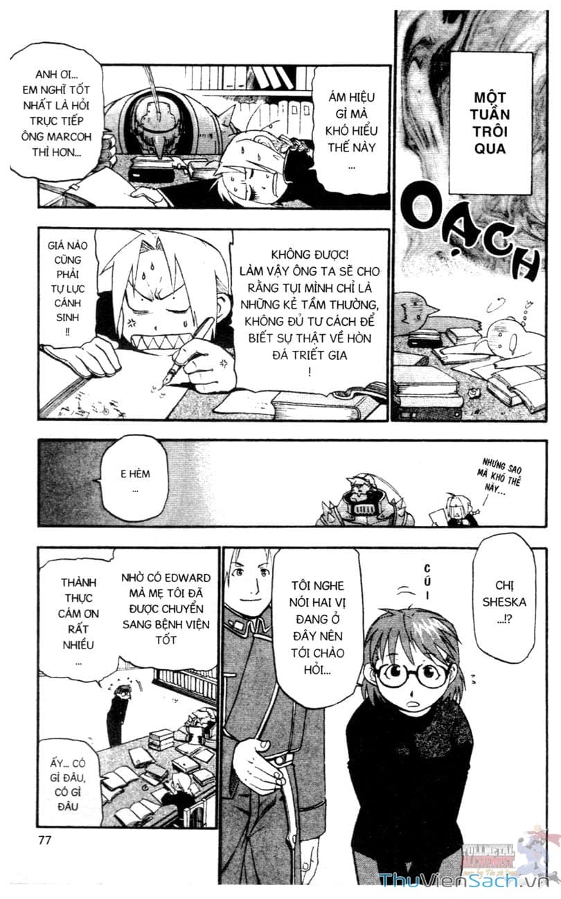 Truyện Tranh Giả Kim Thuật Sư trang 4